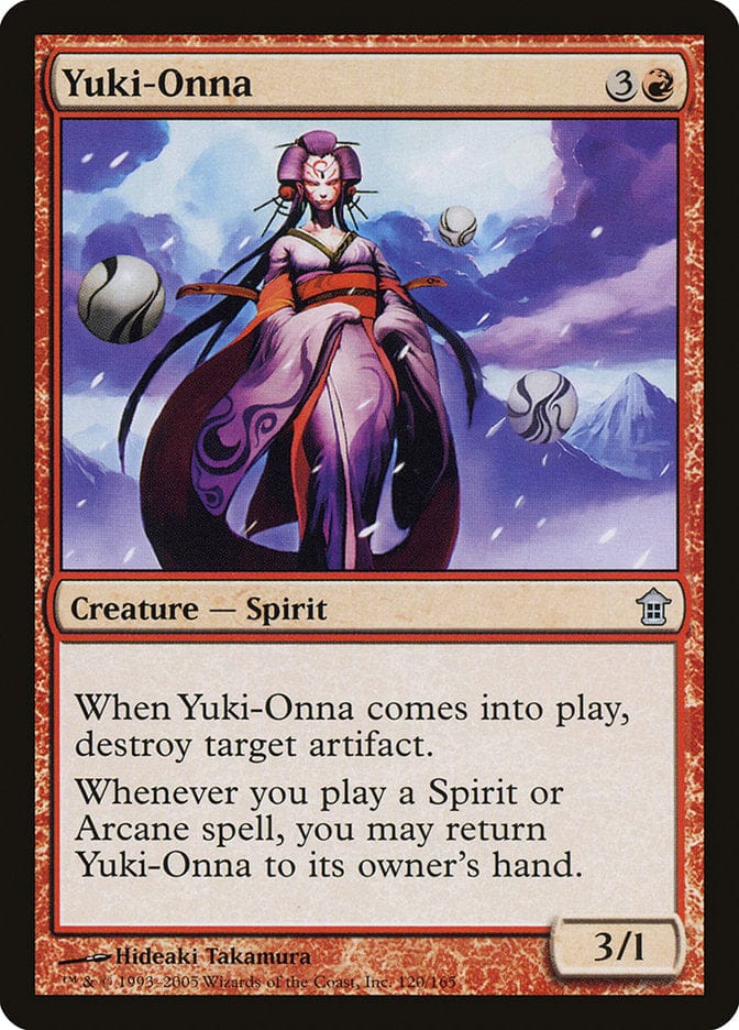 Yuki-Onna [Saviors of Kamigawa] Magic: The Gathering