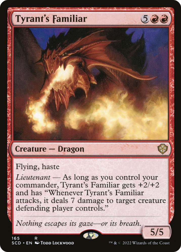 Tyrant's Familiar [Starter Commander Decks] Magic: The Gathering