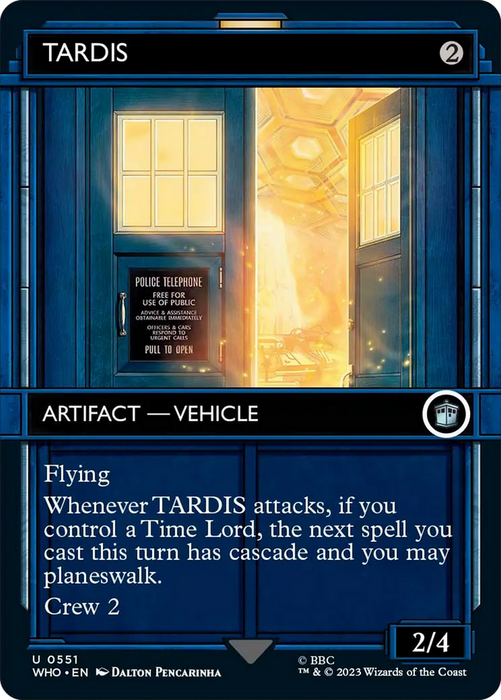 TARDIS (Showcase) [Doctor Who] Magic: The Gathering