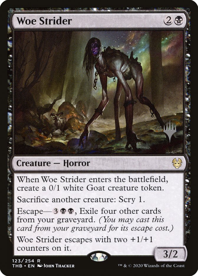 Woe Strider (Promo Pack) [Theros Beyond Death Promos] Magic: The Gathering