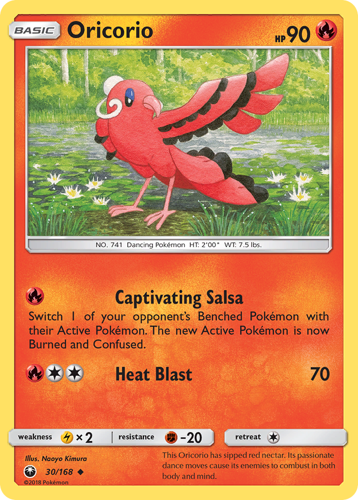 Oricorio (30/168) [Sun & Moon: Celestial Storm] Pokémon