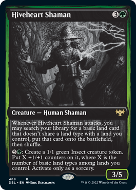 Hiveheart Shaman [Innistrad: Double Feature] Magic: The Gathering