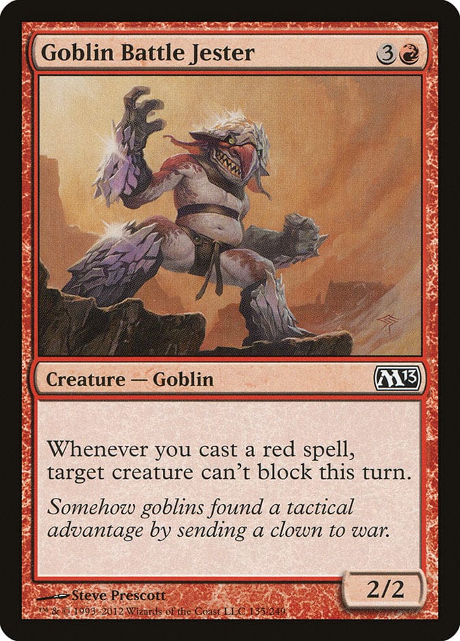 Goblin Battle Jester [Magic 2013] Magic: The Gathering
