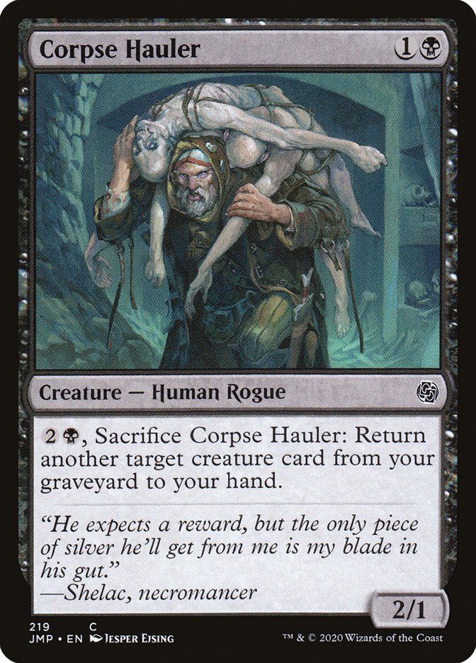 Corpse Hauler [Jumpstart] Magic: The Gathering