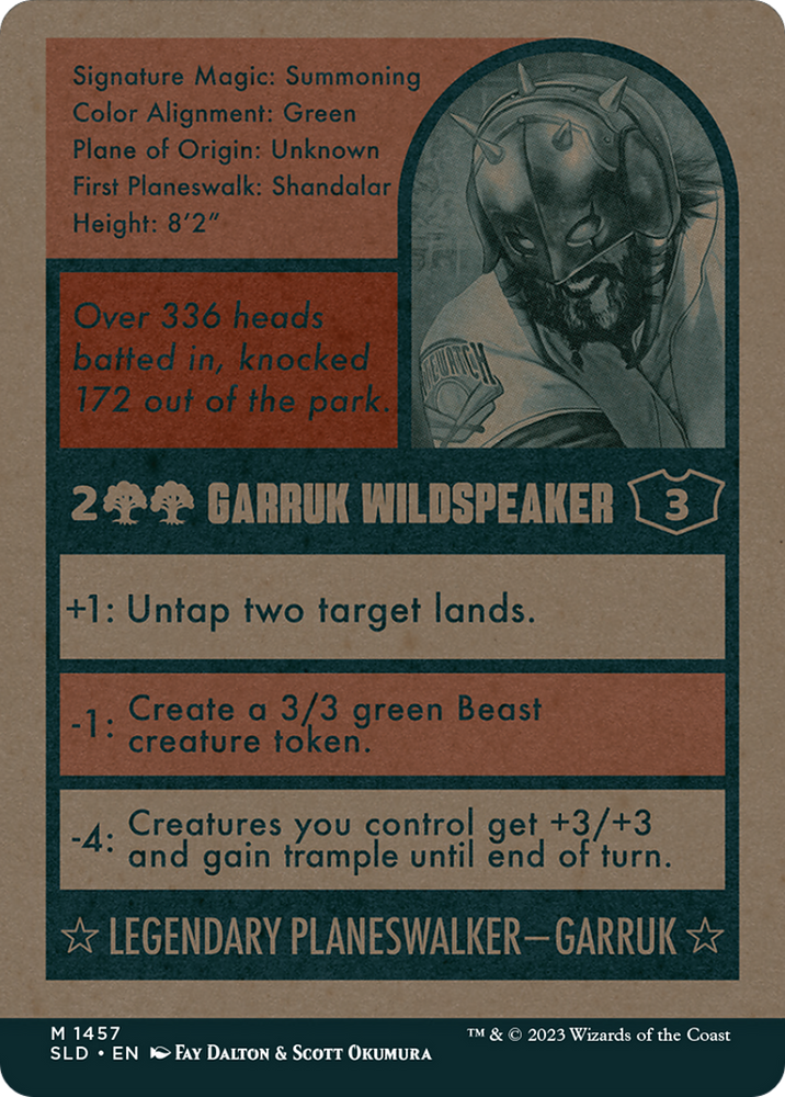 Garruk Wildspeaker [Secret Lair Drop Series] Magic: The Gathering