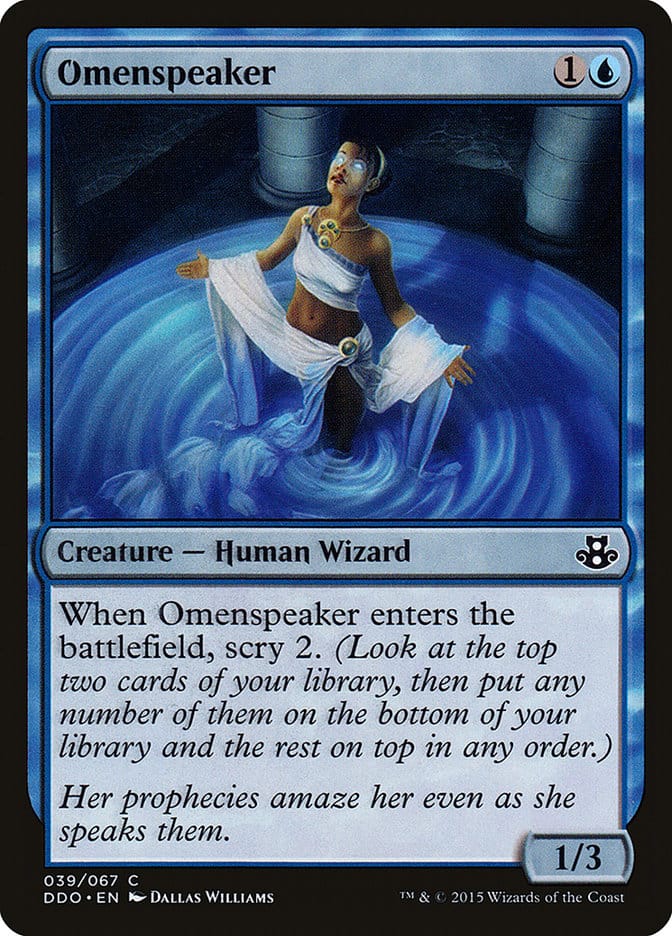 Omenspeaker [Duel Decks: Elspeth vs. Kiora] Magic: The Gathering