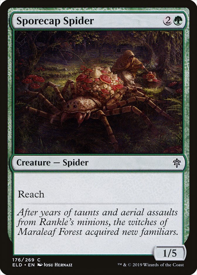 Sporecap Spider [Throne of Eldraine] Magic: The Gathering