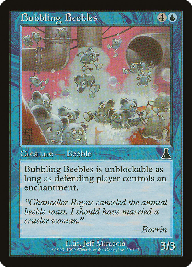 Bubbling Beebles [Urza's Destiny] Magic: The Gathering