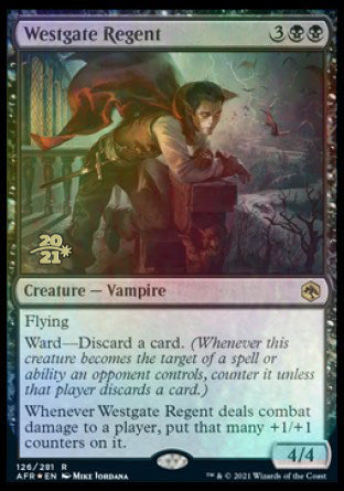 Westgate Regent [Dungeons & Dragons: Adventures in the Forgotten Realms Prerelease Promos] Magic: The Gathering