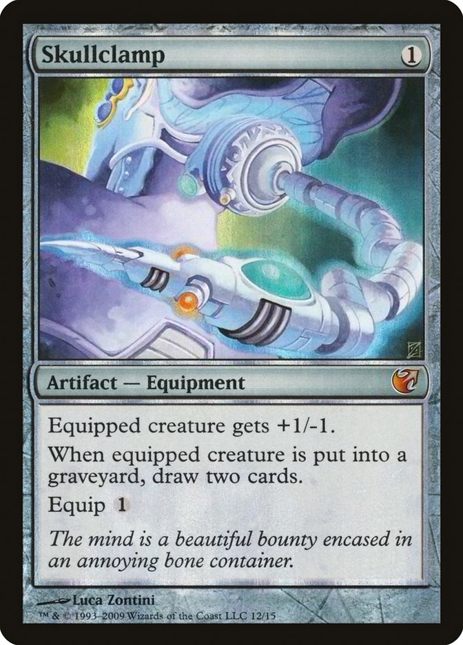 Skullclamp [From the Vault: Exiled] Magic: The Gathering