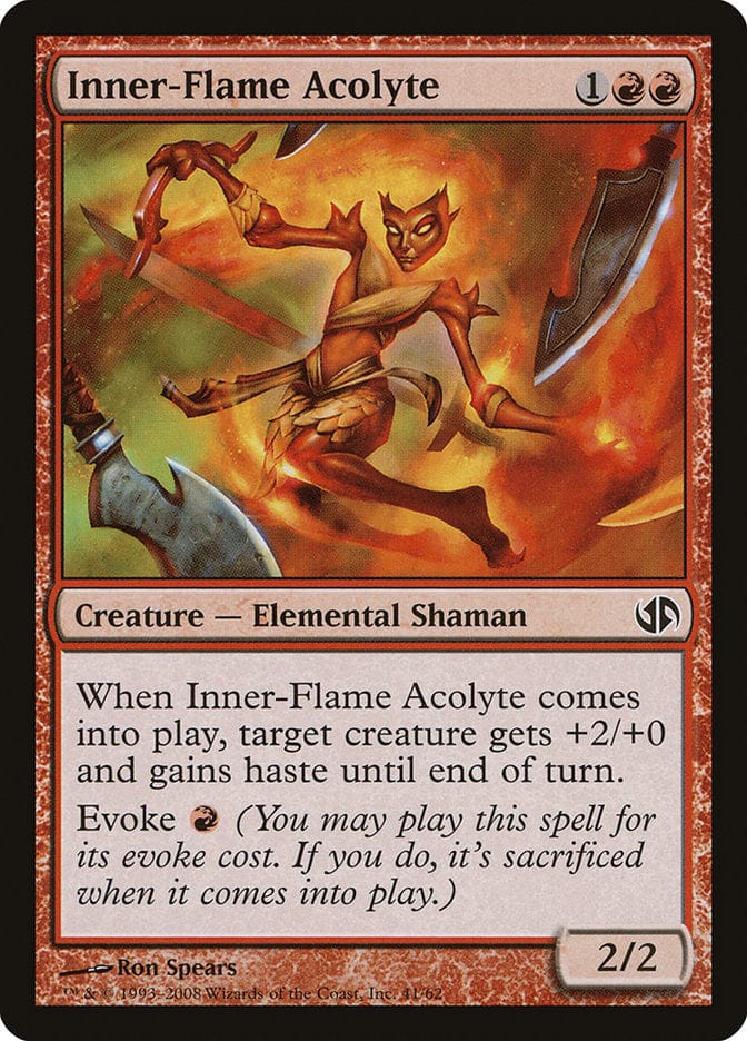 Inner-Flame Acolyte [Duel Decks: Jace vs. Chandra] Magic: The Gathering
