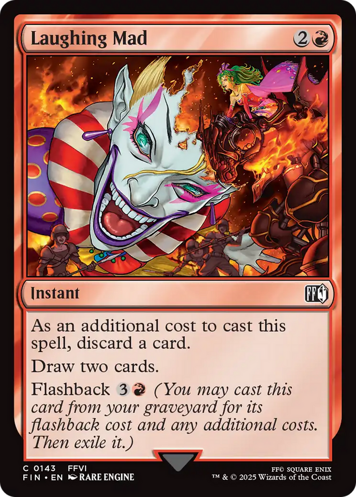 Laughing Mad [FINAL FANTASY] Magic: The Gathering