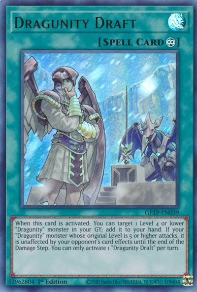 Dragunity Draft [GFTP-EN039] Ultra Rare - Yugioh Cards For Your TCG Needs!