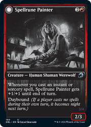 Spellrune Painter // Spellrune Howler [Innistrad: Double Feature] Magic: The Gathering