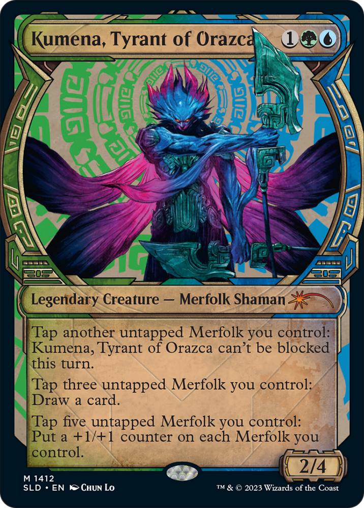 Kumena, Tyrant of Orazca [Secret Lair Drop Series] Magic: The Gathering
