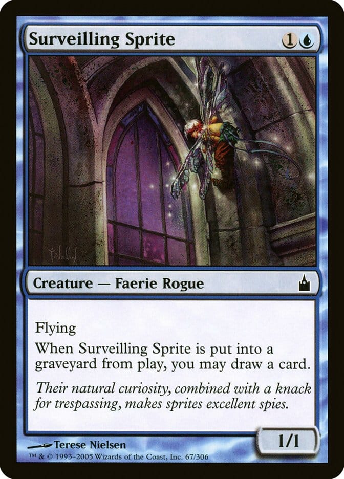 Surveilling Sprite [Ravnica: City of Guilds] Magic: The Gathering