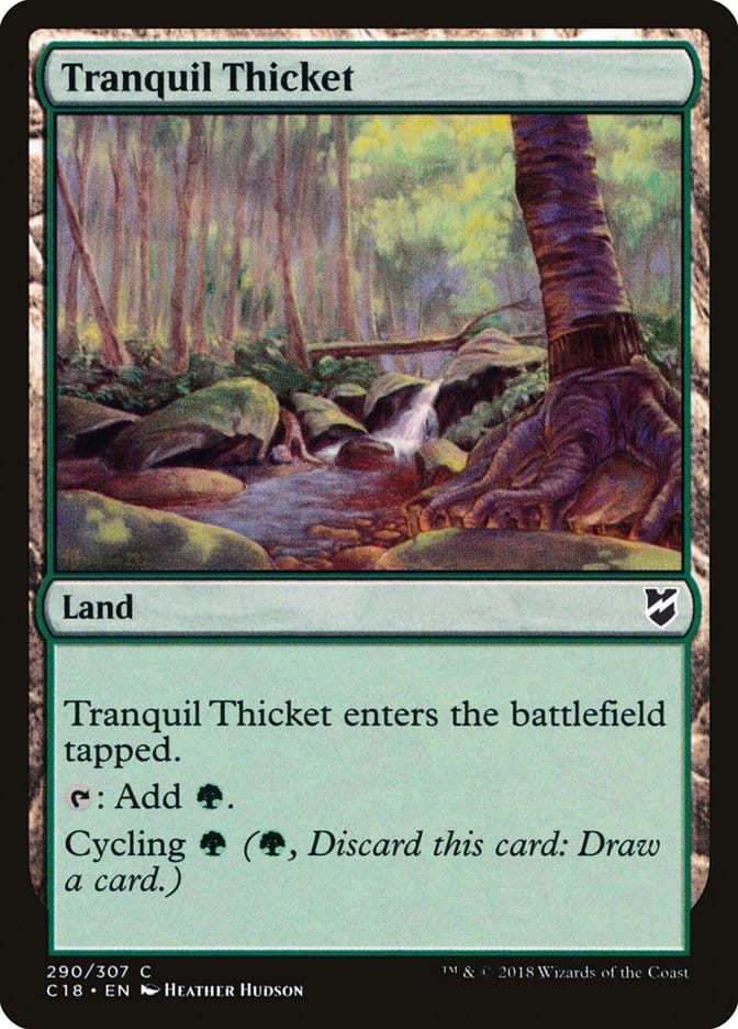 Tranquil Thicket [Commander 2018] Magic: The Gathering