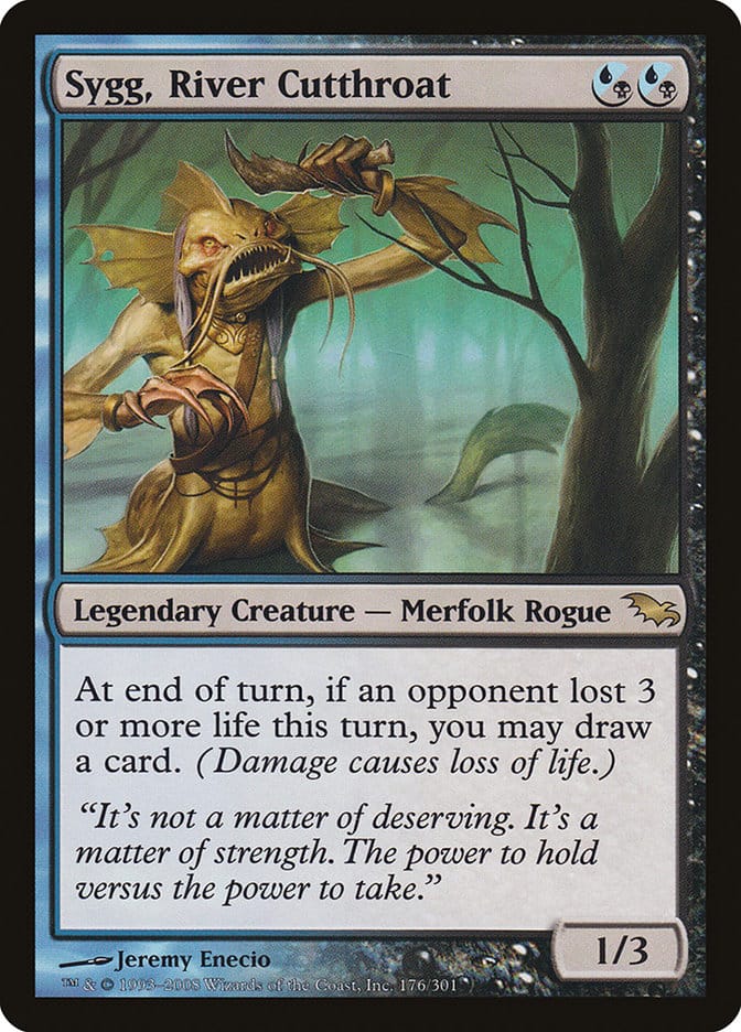 Sygg, River Cutthroat [Shadowmoor] Magic: The Gathering