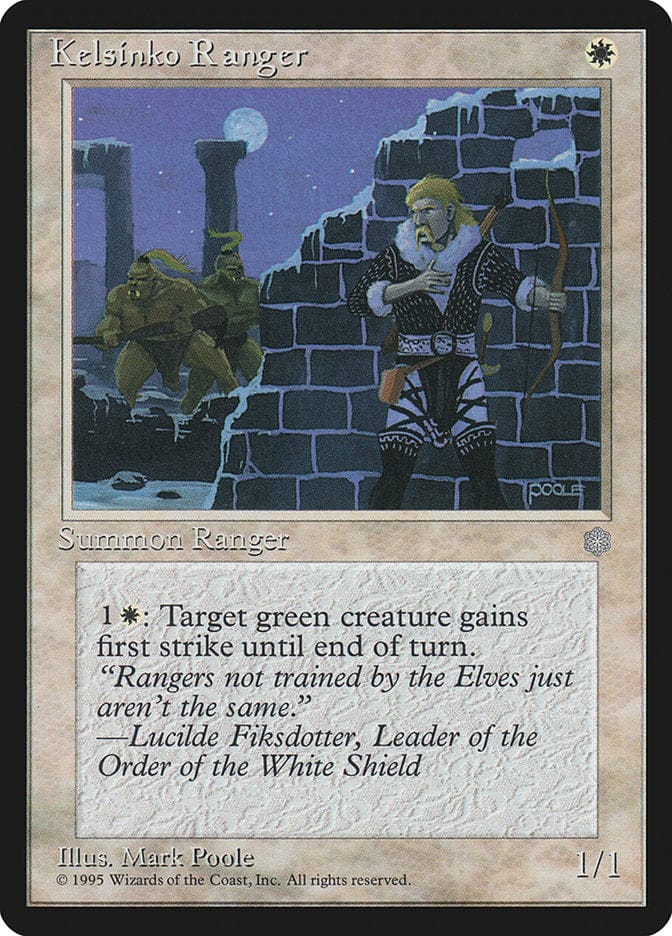 Kelsinko Ranger [Ice Age] Magic: The Gathering