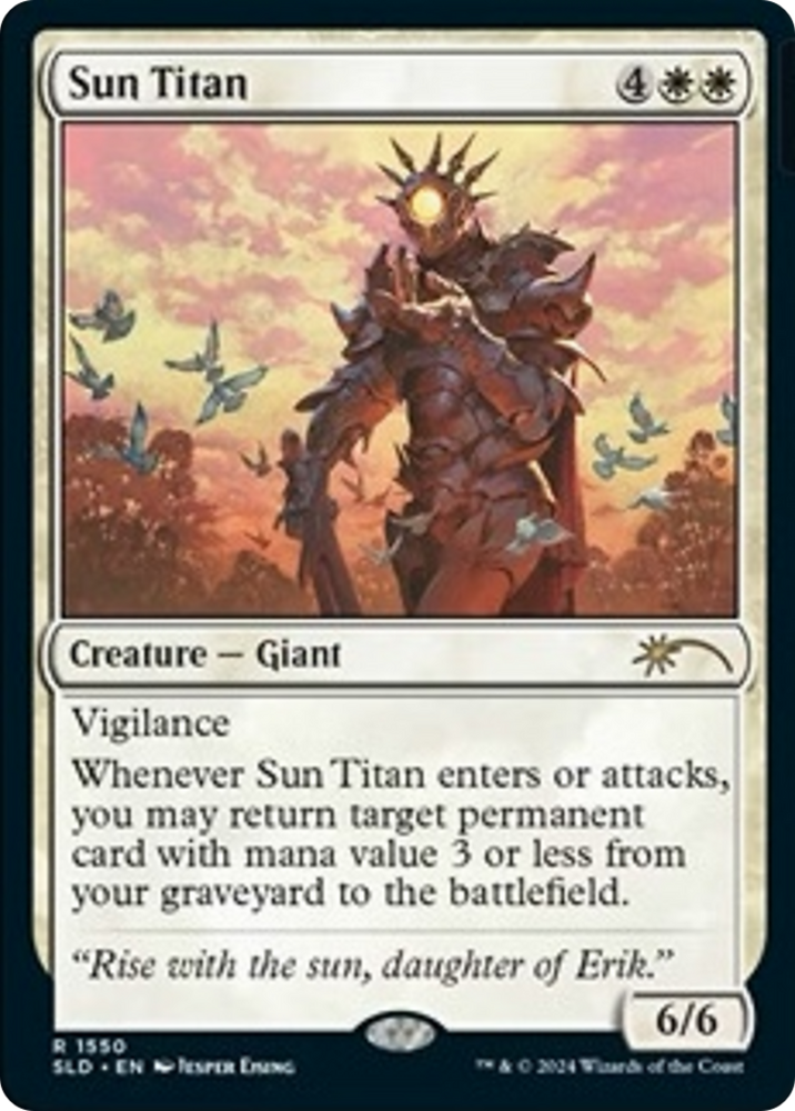 Sun Titan (Rainbow Foil) [Secret Lair Drop Series] Magic: The Gathering