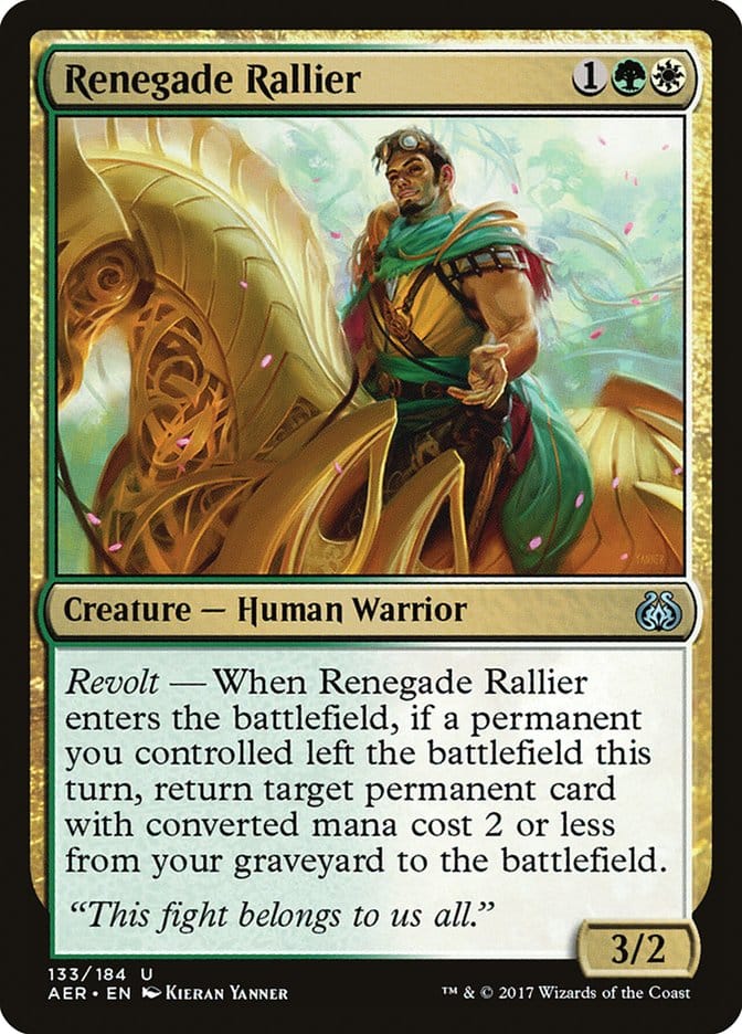 Renegade Rallier [Aether Revolt] Magic: The Gathering