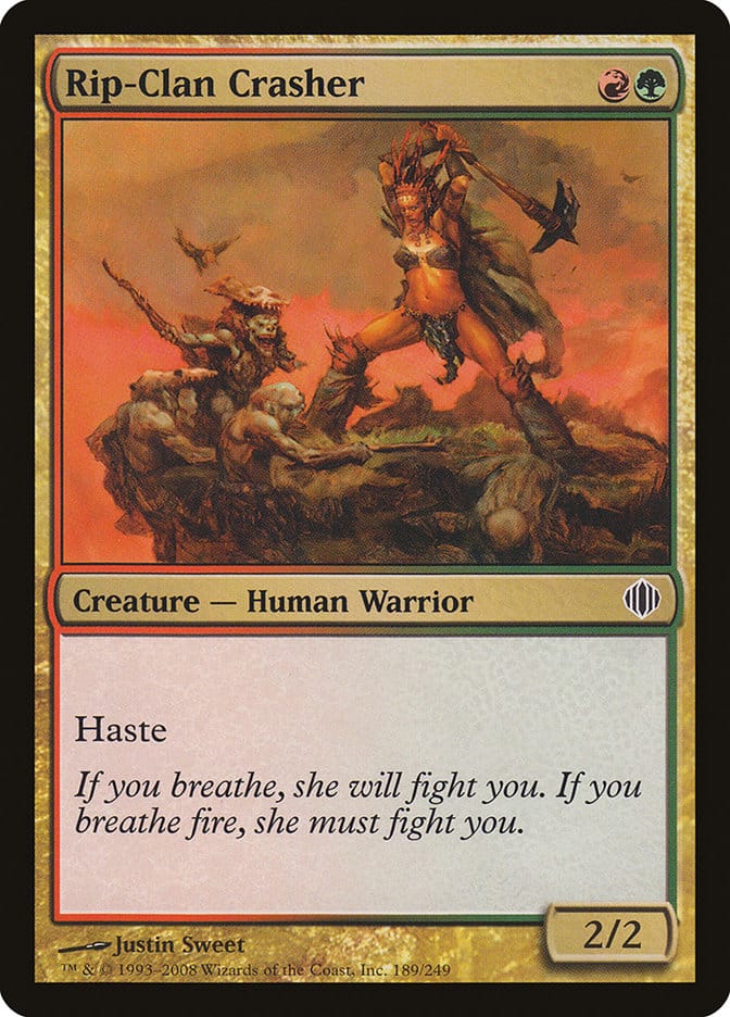 Rip-Clan Crasher [Shards of Alara] Magic: The Gathering