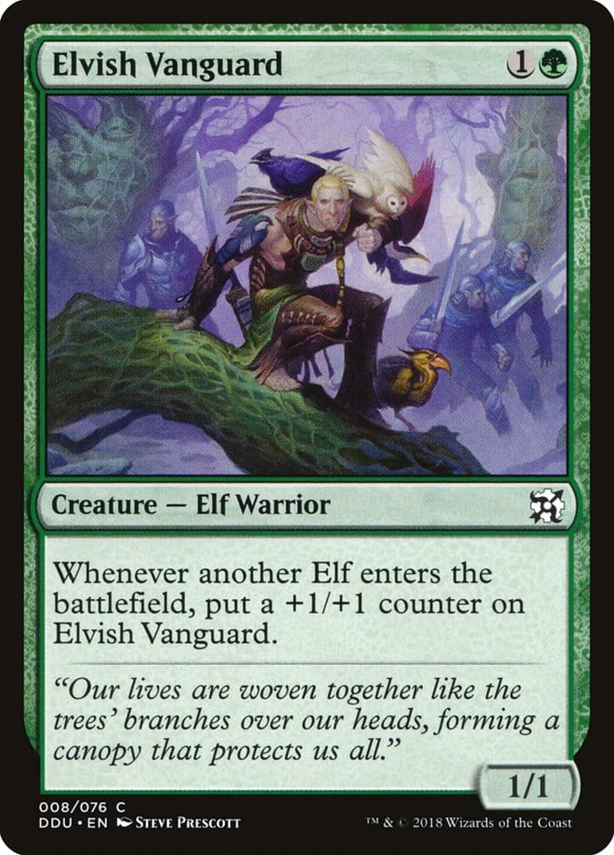 Elvish Vanguard [Duel Decks: Elves vs. Inventors] Magic: The Gathering