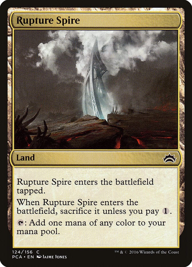 Rupture Spire [Planechase Anthology] Magic: The Gathering