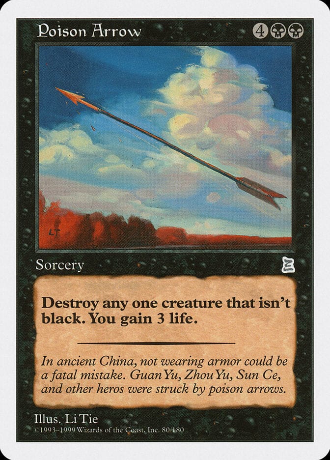 Poison Arrow [Portal Three Kingdoms] Magic: The Gathering