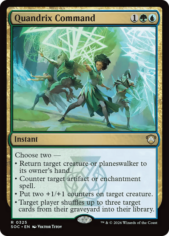 Quandrix Command [Secrets of Strixhaven Commander]