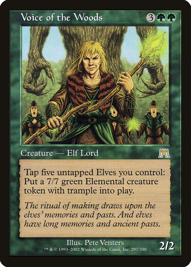 Voice of the Woods [Onslaught] Magic: The Gathering
