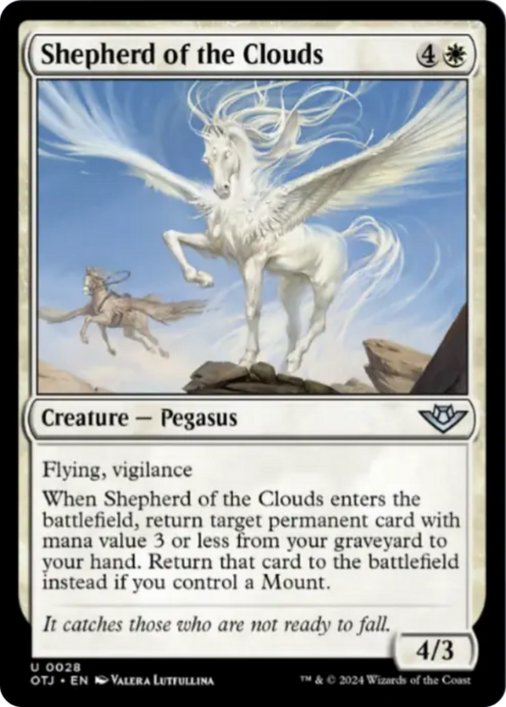 Shepherd of the Clouds [Outlaws of Thunder Junction] Magic: The Gathering