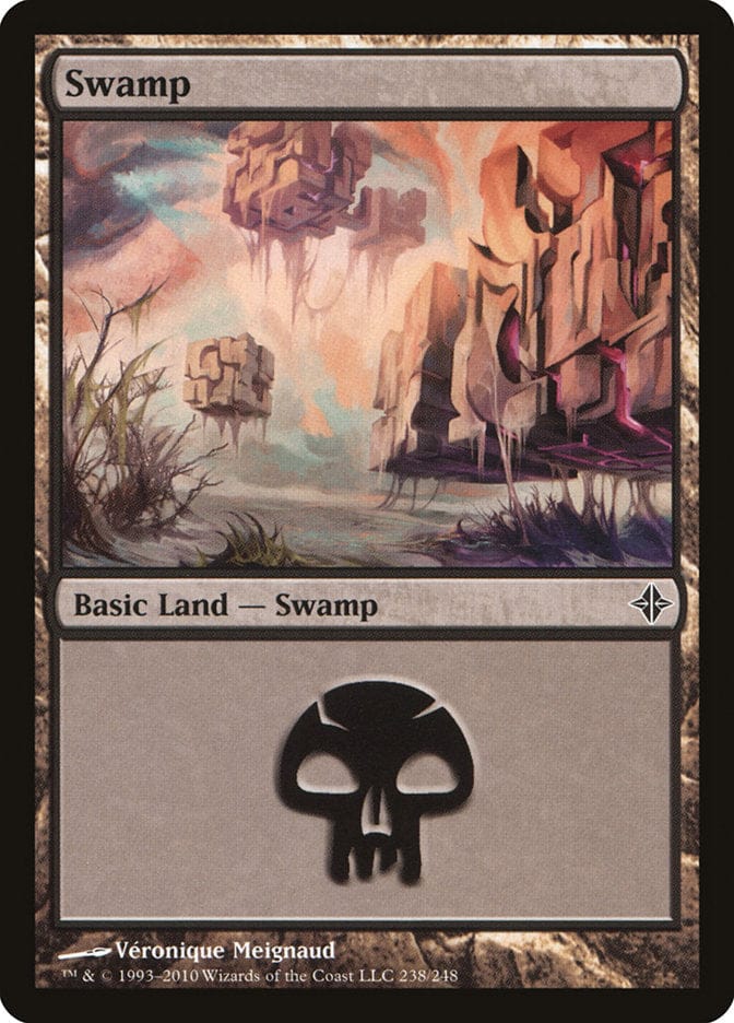 Swamp (238) [Rise of the Eldrazi] Magic: The Gathering
