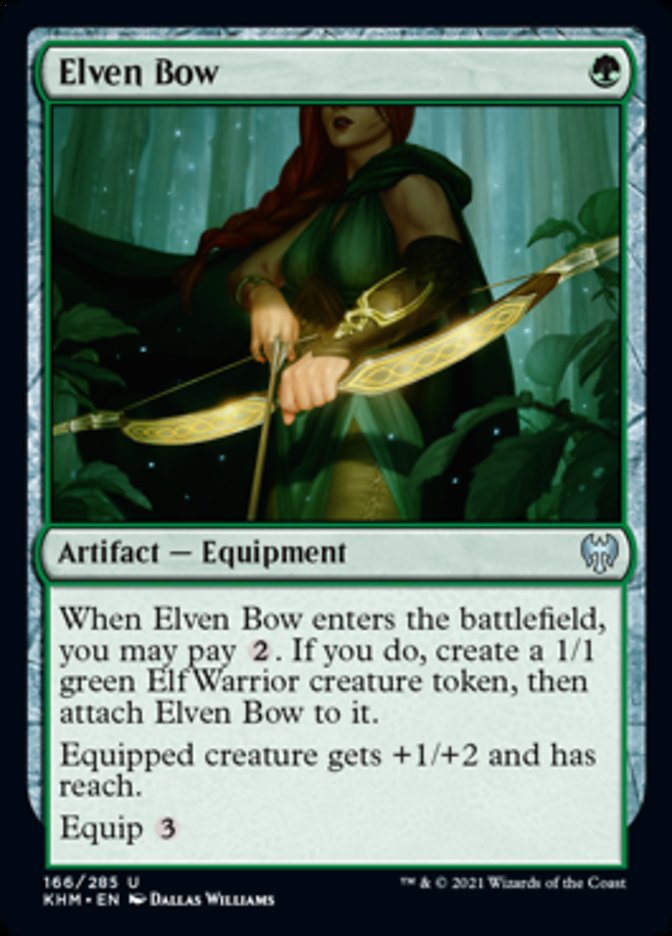 Elven Bow [Kaldheim] Magic: The Gathering