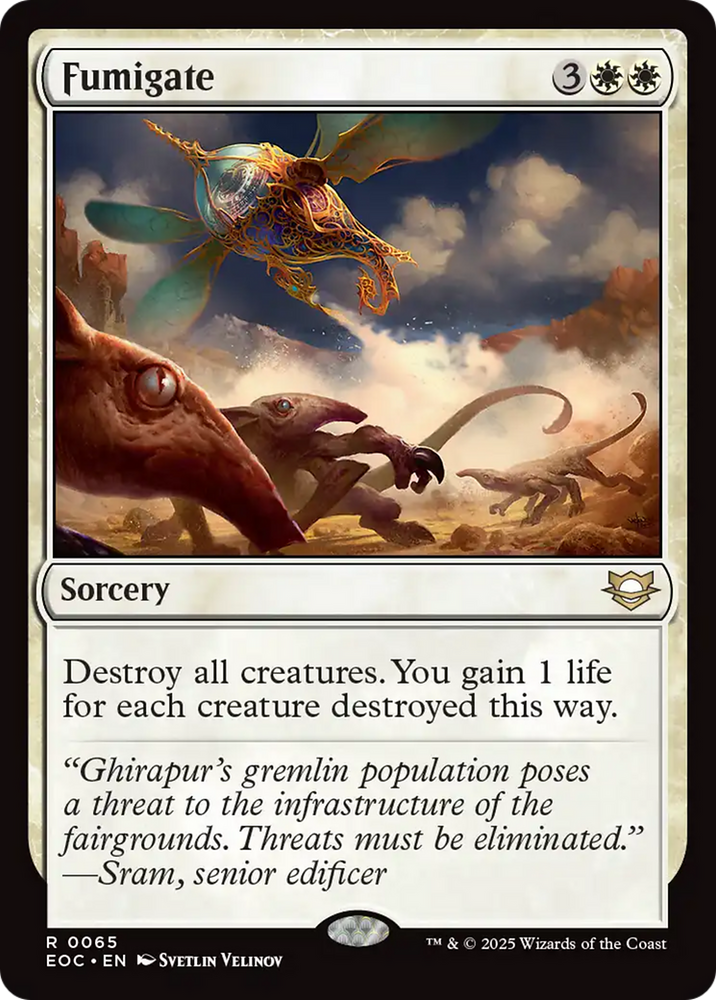 Fumigate [Edge of Eternities Commander] Magic: The Gathering