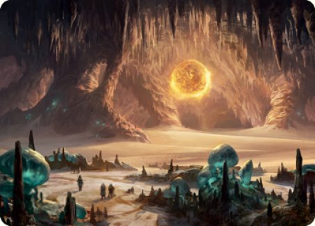 Plains (265) Art Card [Dungeons & Dragons: Adventures in the Forgotten Realms Art Series] Magic: The Gathering