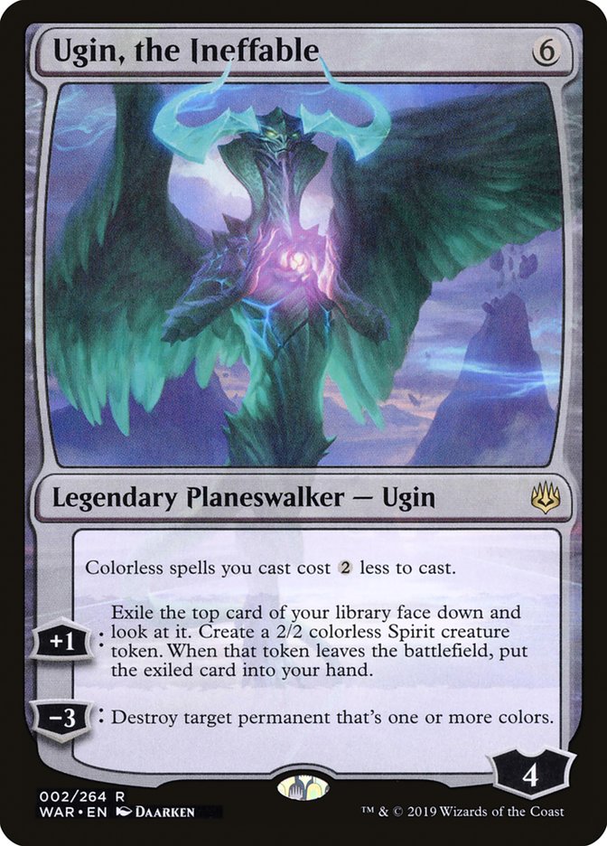 Ugin, the Ineffable [War of the Spark] Magic: The Gathering
