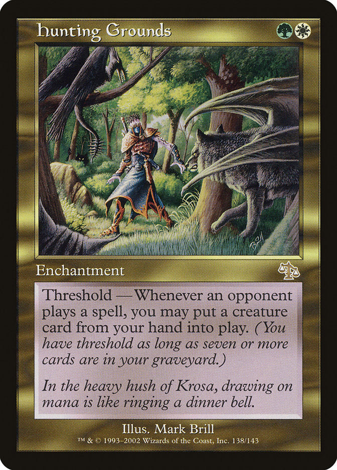 Hunting Grounds [Judgment] Magic: The Gathering