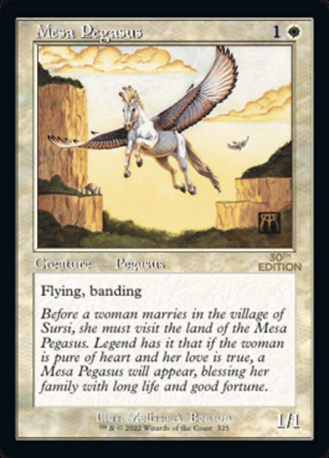 Mesa Pegasus (Retro) [30th Anniversary Edition] Magic: The Gathering