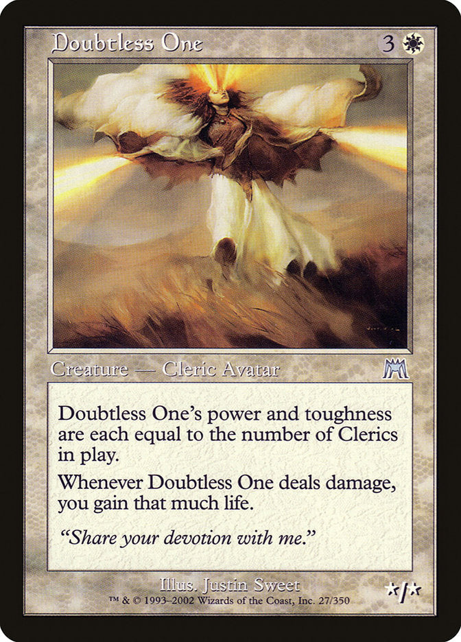 Doubtless One [Onslaught] Magic: The Gathering