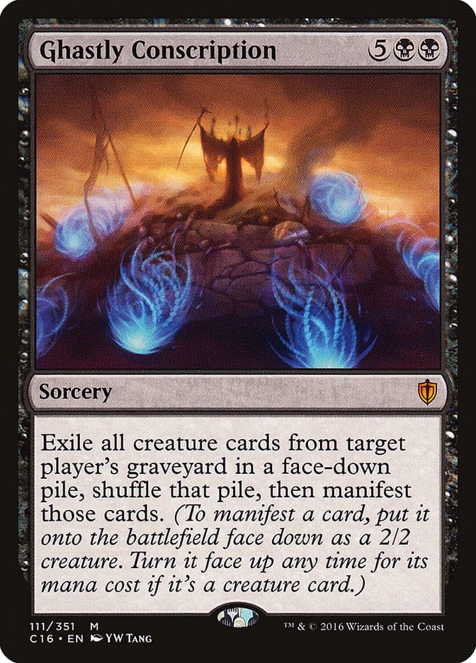 Ghastly Conscription [Commander 2016] Magic: The Gathering