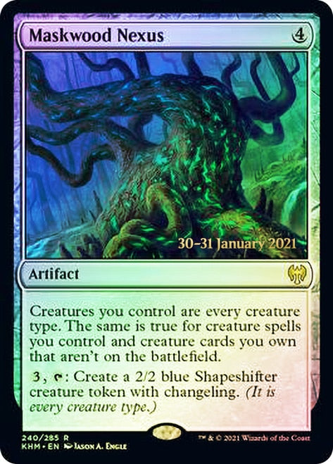 Maskwood Nexus [Kaldheim Prerelease Promos] Magic: The Gathering