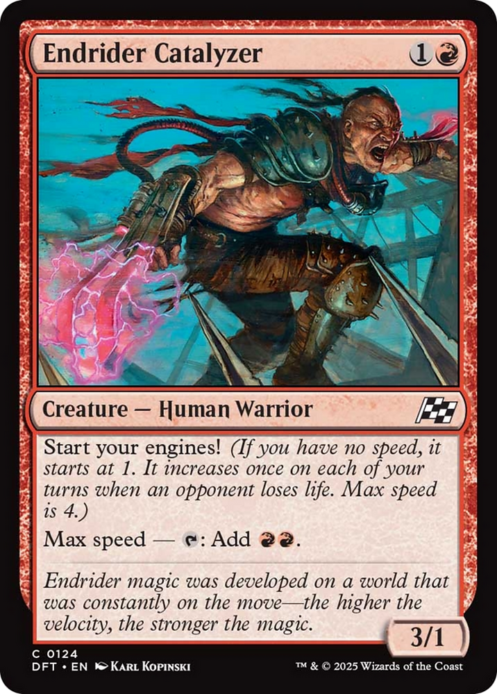 Endrider Catalyzer [Aetherdrift] Magic: The Gathering