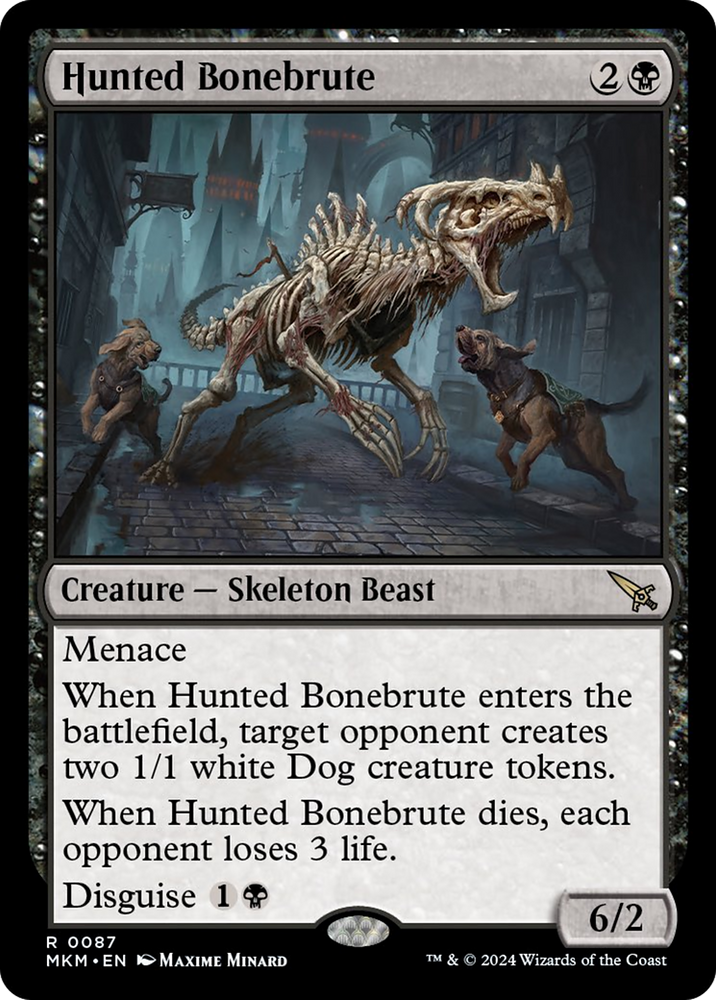 Hunted Bonebrute [Murders at Karlov Manor] Magic: The Gathering