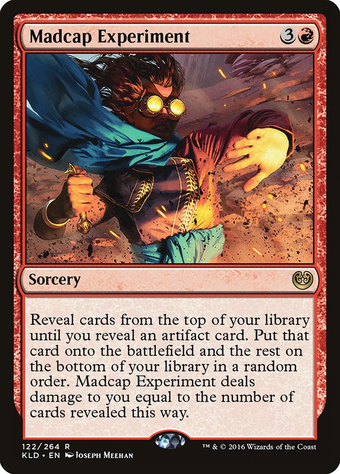 Madcap Experiment [Kaladesh] Magic: The Gathering