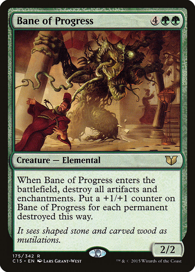 Bane of Progress [Commander 2015] Magic: The Gathering