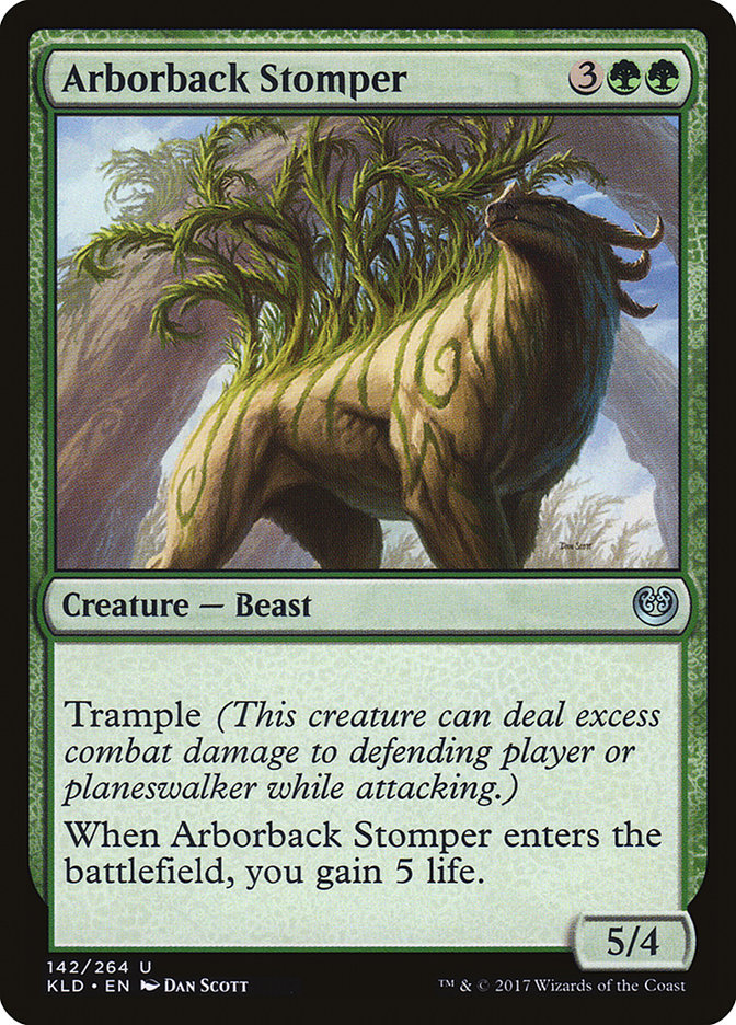 Arborback Stomper (Intro Pack) [Kaladesh Promos] Magic: The Gathering