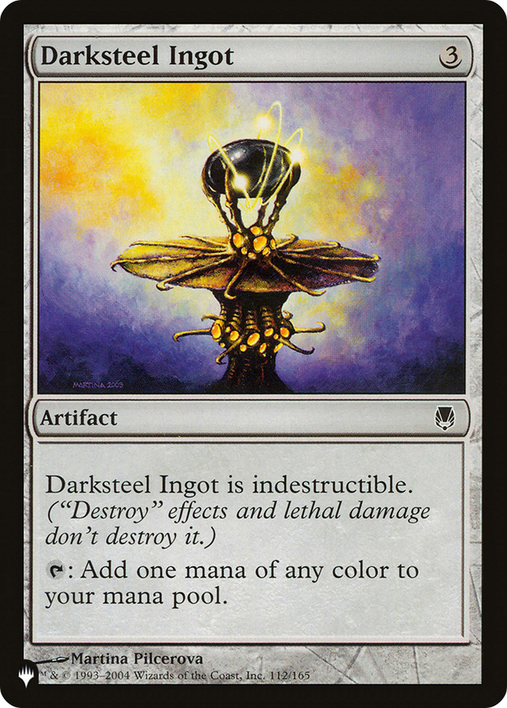 Darksteel Ingot [The List] Magic: The Gathering
