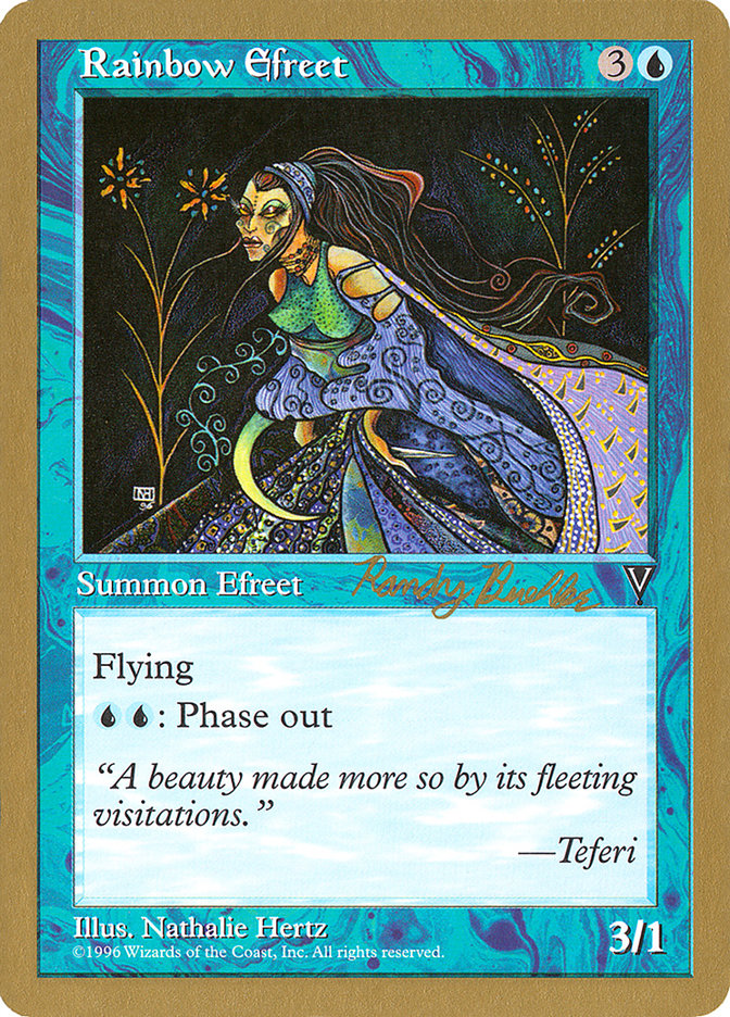 Rainbow Efreet (Randy Buehler) [World Championship Decks 1998] Magic: The Gathering