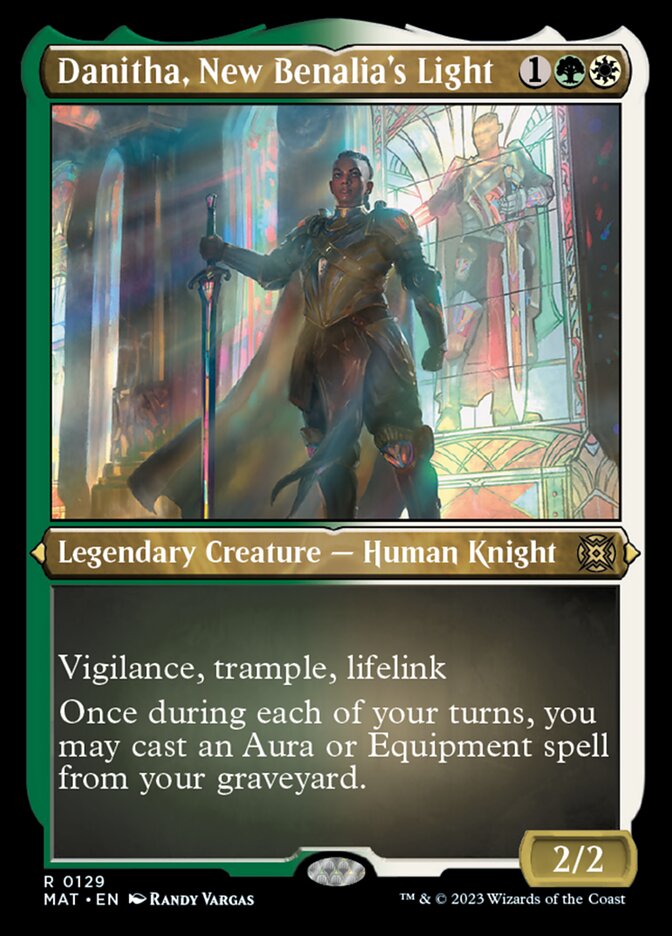 Danitha, New Benalia's Light (Foil Etched) [March of the Machine: The Aftermath] Magic: The Gathering